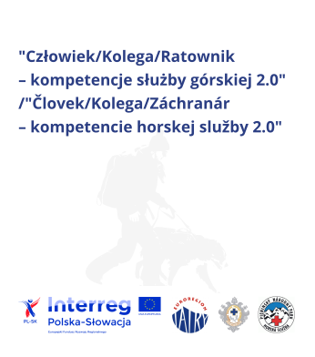 Człowiek/Kolega/Ratownik - kompetencje służby górskiej 2.0