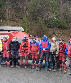 Trening ratowniczy - Kamieniołom Osielec - 19.04.2021 r.