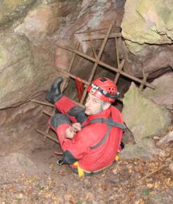Siódme szkolenie - ratownictwo jaskiniowe
