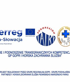 „Kształtowanie i podnoszenie transgranicznych kompetencji ratowników GP GOPR i Horska Zachranna Sluzba”.