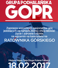 Egzamin na kandydata GP GOPR