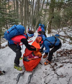 fotografia do artykułu: Kronika Grupy Podhalańskiej GOPR 14.02.2022 r. – 20.02.2022