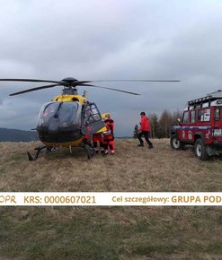 Wypadek traktorzysty Stare Wierchy